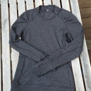 Lululemon long sleeve herringbone top